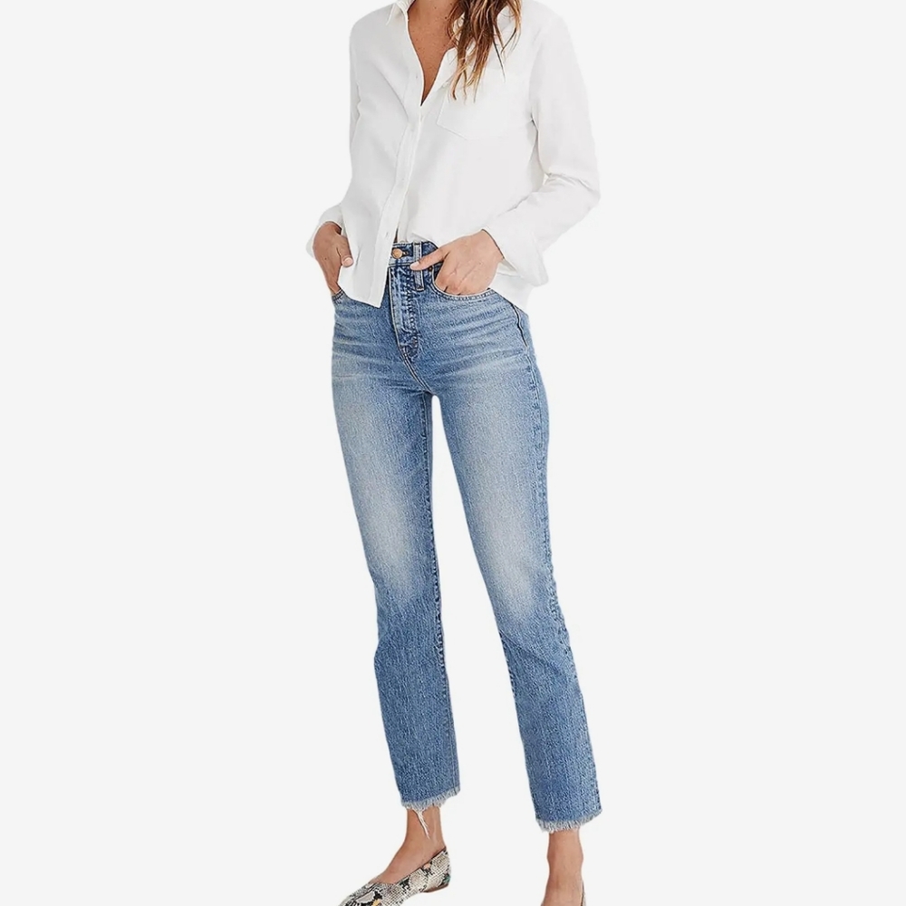 Madwell The Perfect Vintagr Straight Crop
